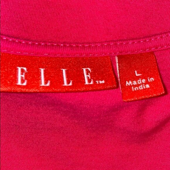 Elle Twee Cotton Eyelet Layered Tank Top Size Large - Picture 6 of 9